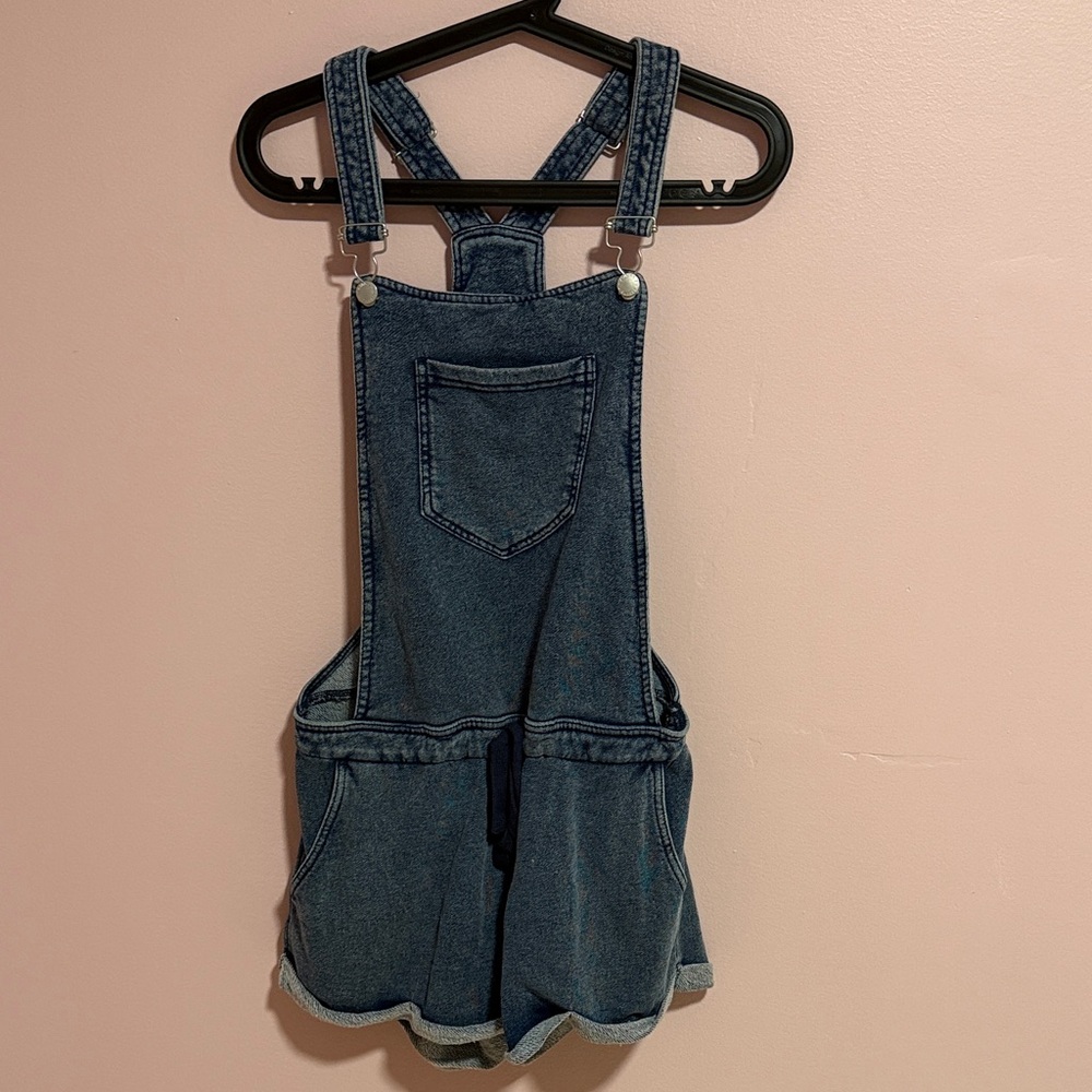 Z Supply Blue Denim like Overalls